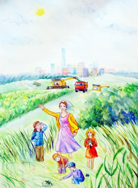 Рисунок на тему моё будущее