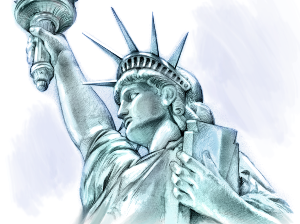 Статуя свободы для детей