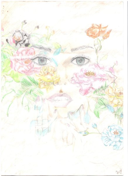 Ксюша рисунок