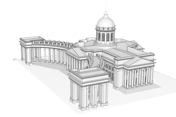 Казанский собор в Санкт-Петербурге проект