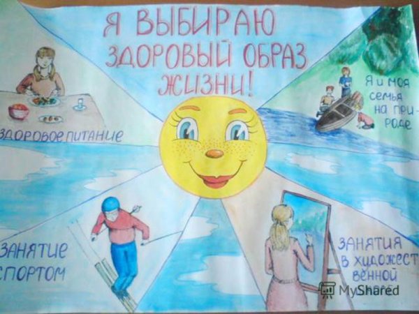 Здоровый образ жизни рисунок