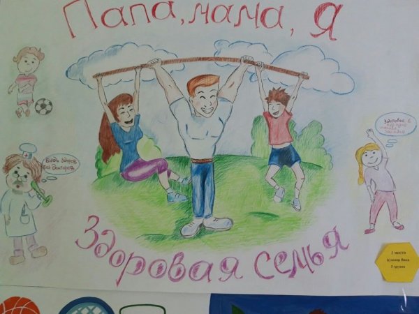 Рисунок ЗОЖ легкий