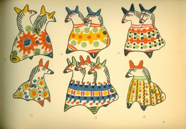 Иллюстрации народные игрушки