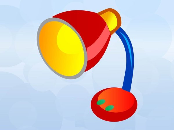 Лампа настольная мультяшная