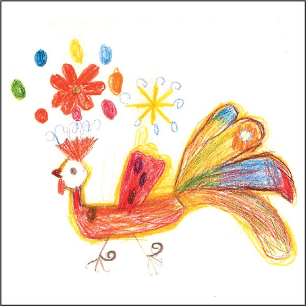 Рисование Волшебная птица подготовительная группа Комарова