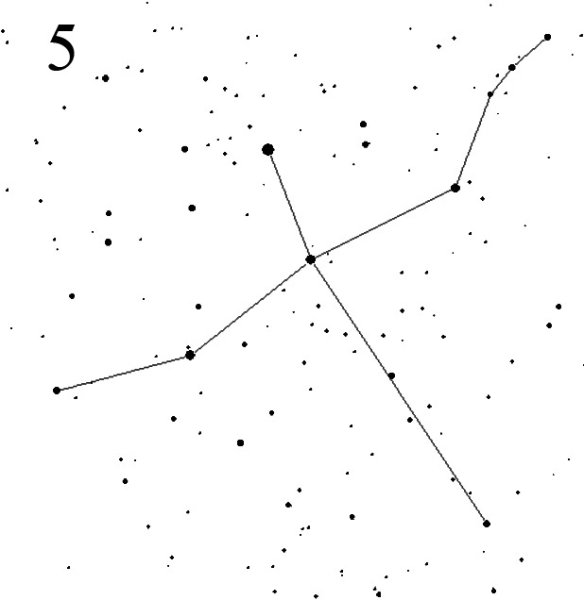 Созвездие лебедь схема для 2 класса