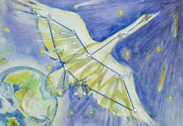 Рисование созвездия с ребенком