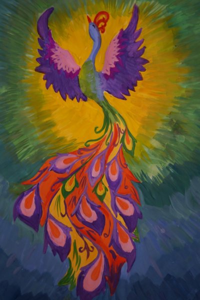 Сказочная птица