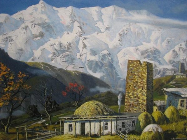 ТЕБЕРДИНСКОЕ ущелье Коста Хетагуров