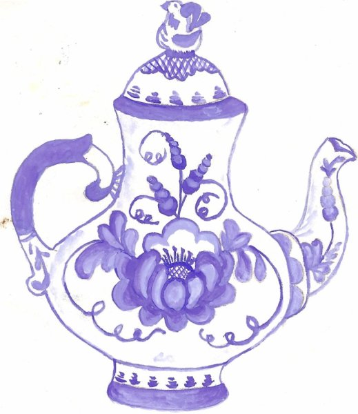 Гжель и Дымковская