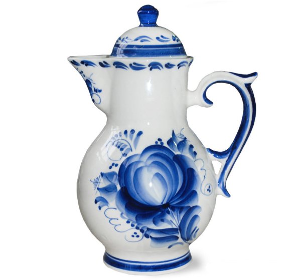 Рисование 5 класс Гжель посуда