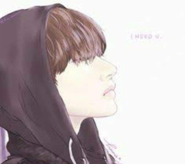 Рисунок Ким Тэхен проф