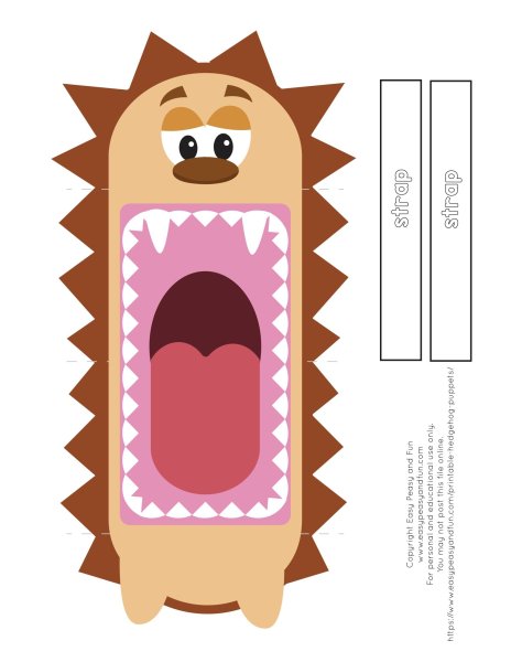 Раскладушка бумажная игрушка