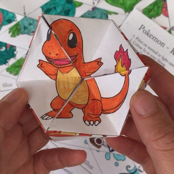 Раскладные рисунки