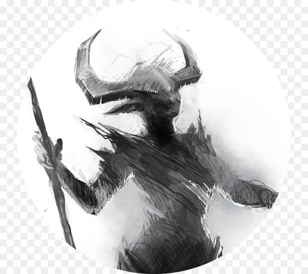 Демон рисунок