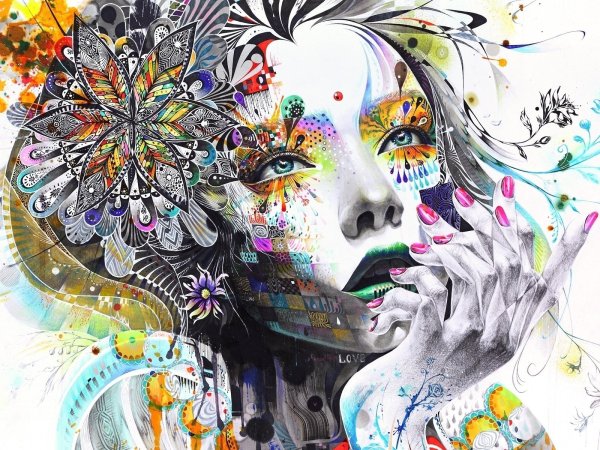 Бен Хайне картины из кругов