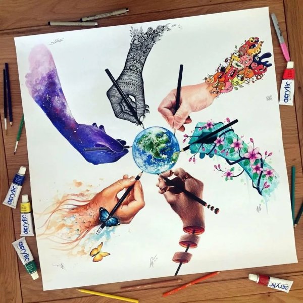 Картины с мелкими деталями