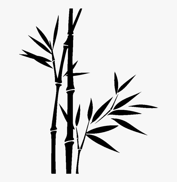 Бамбук силуэт