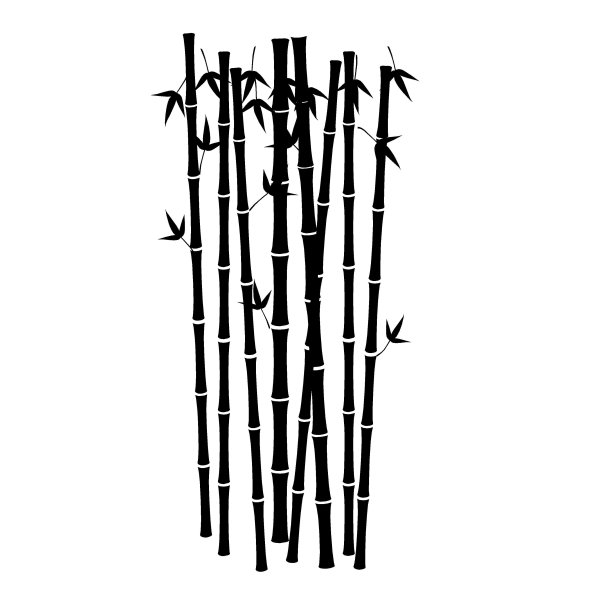 Бамбук силуэт