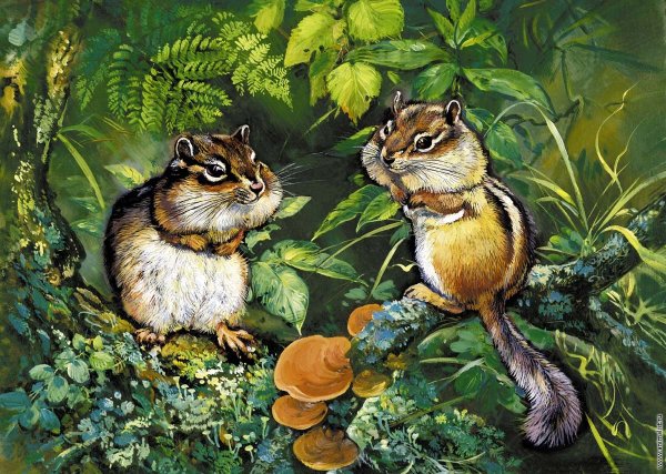 Виктор Бастрыкин художник-анималист