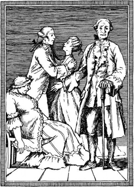 Фонвизин Недоросль иллюстрации к произведению