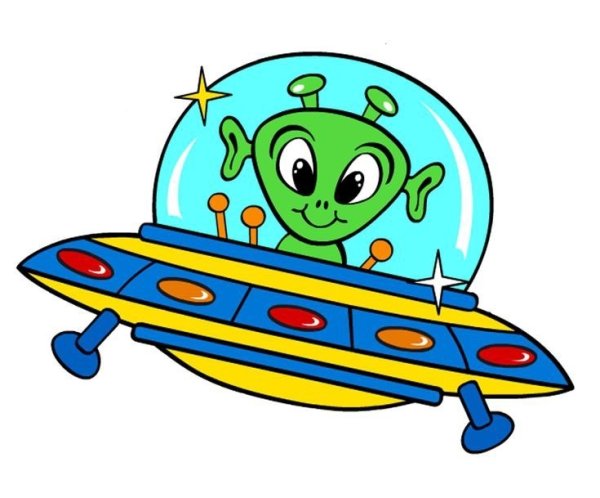 Летающая тарелка для детей