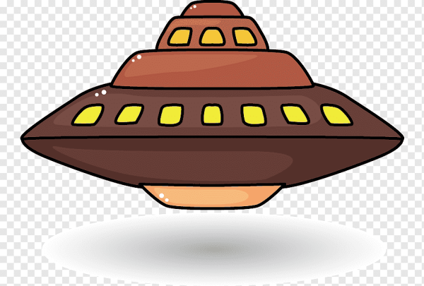 НЛО мультяшный