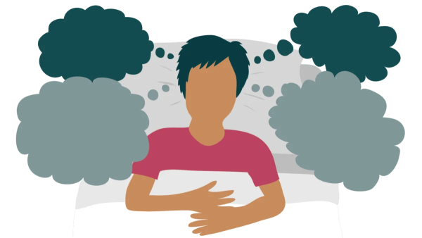 Тревожность иллюстрация