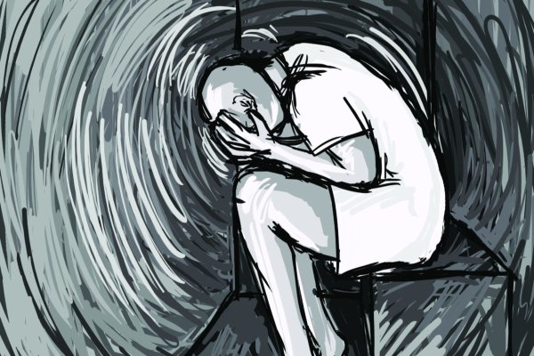 Беспокойство рисунок