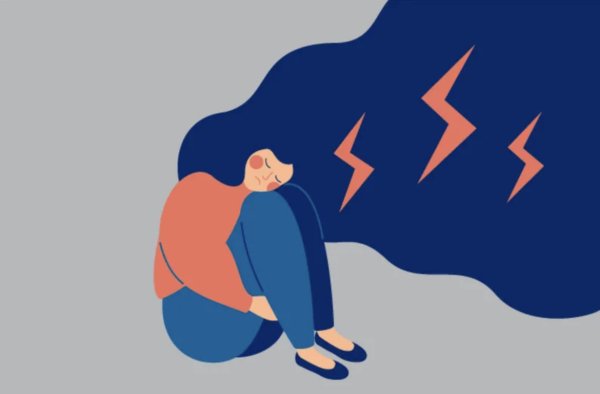 Беспокойство иллюстрация