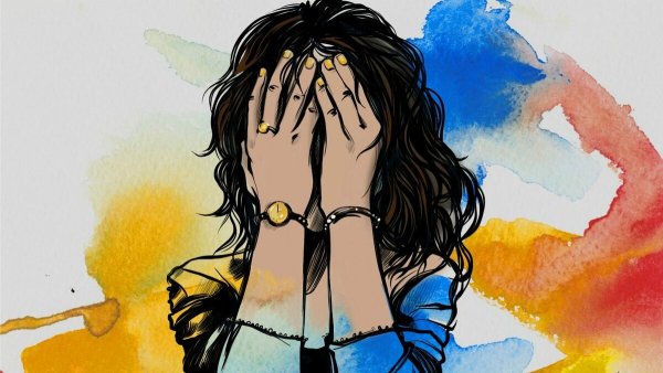 Тревога иллюстрация