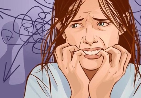 Беспокойство рисунок