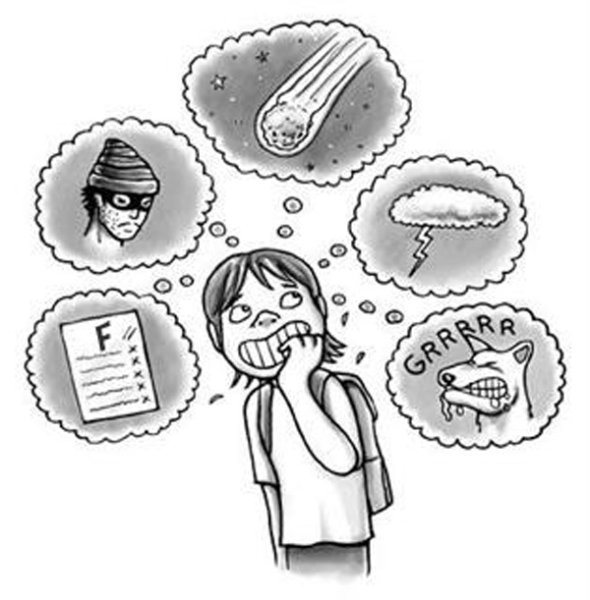 Беспокойство рисунок