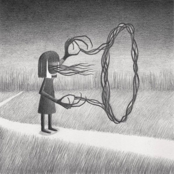 Тревожность иллюстрация