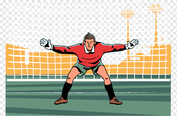 Вратарь мультяшный