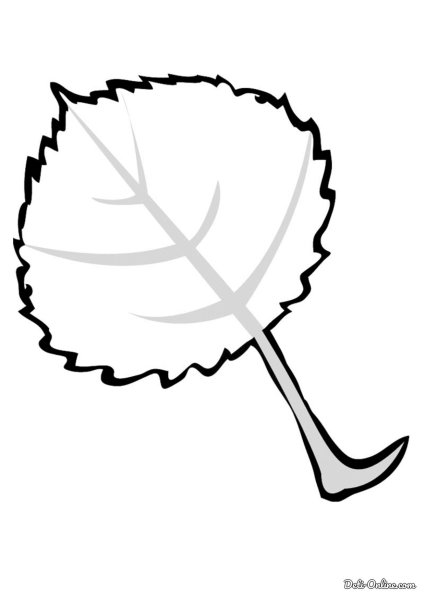 Листья осины осенью