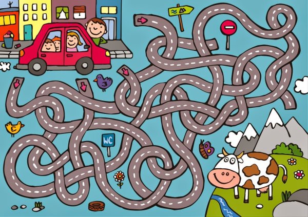 Игра Лабиринт для детей