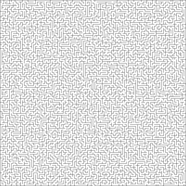 Лабиринт сложный