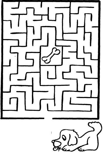 Головоломка Лабиринт для детей 5 лет