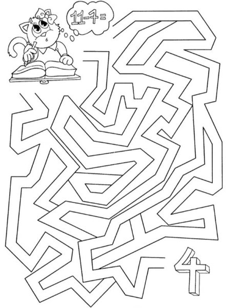 Лабиринты для детей