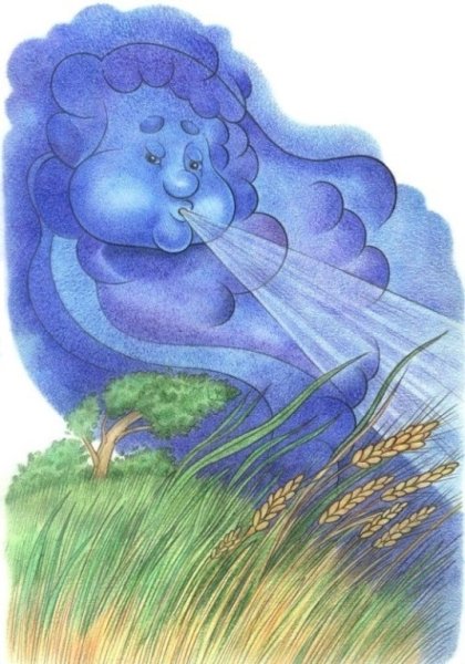 Ветер картинка для детей