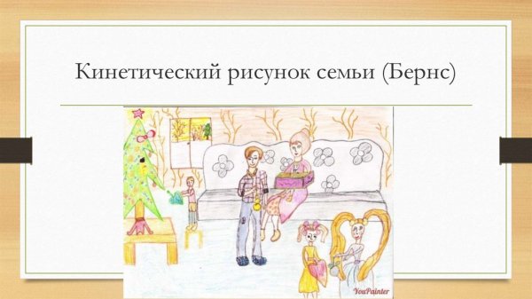 Кинетический рисунок семьи методика