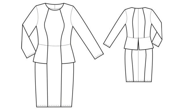 Эскизы одежды