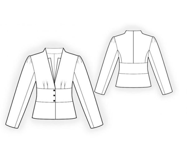 Фигура для эскизов одежды