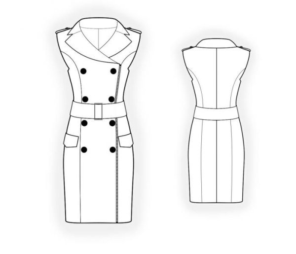 Фигура для моделирования одежды