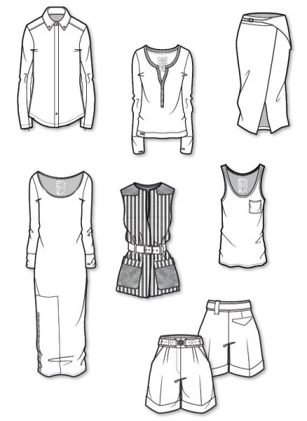 Фигура для технического эскиза