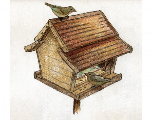 Кормушка мультяшная