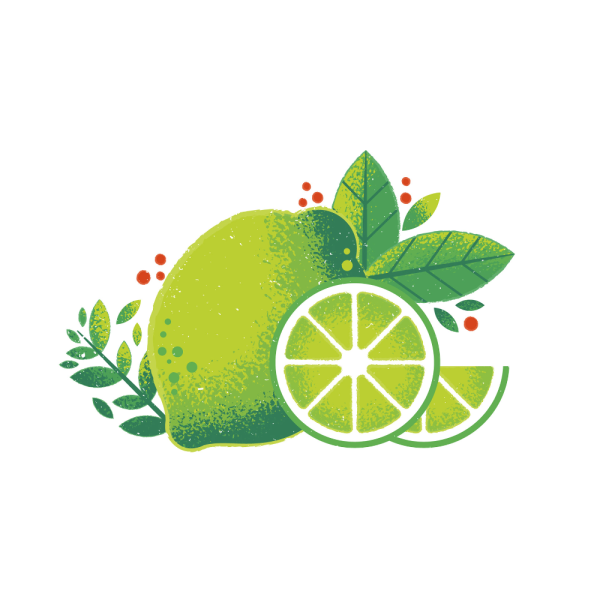 Наклейки лайм