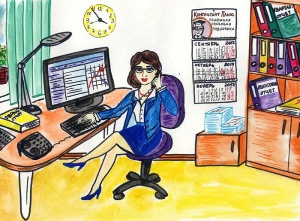 Картины в бухгалтерию