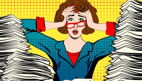 Бухгалтер иллюстрация